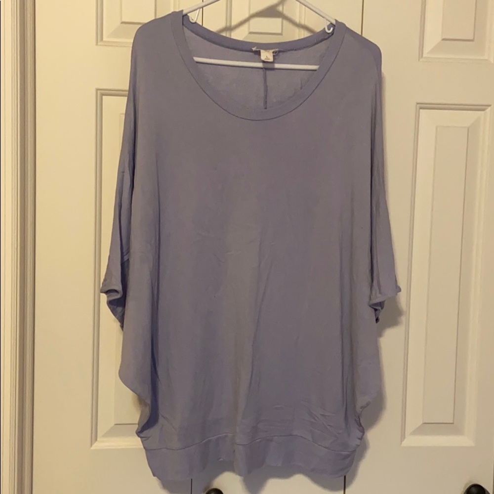 Fleece lined Dolman tee